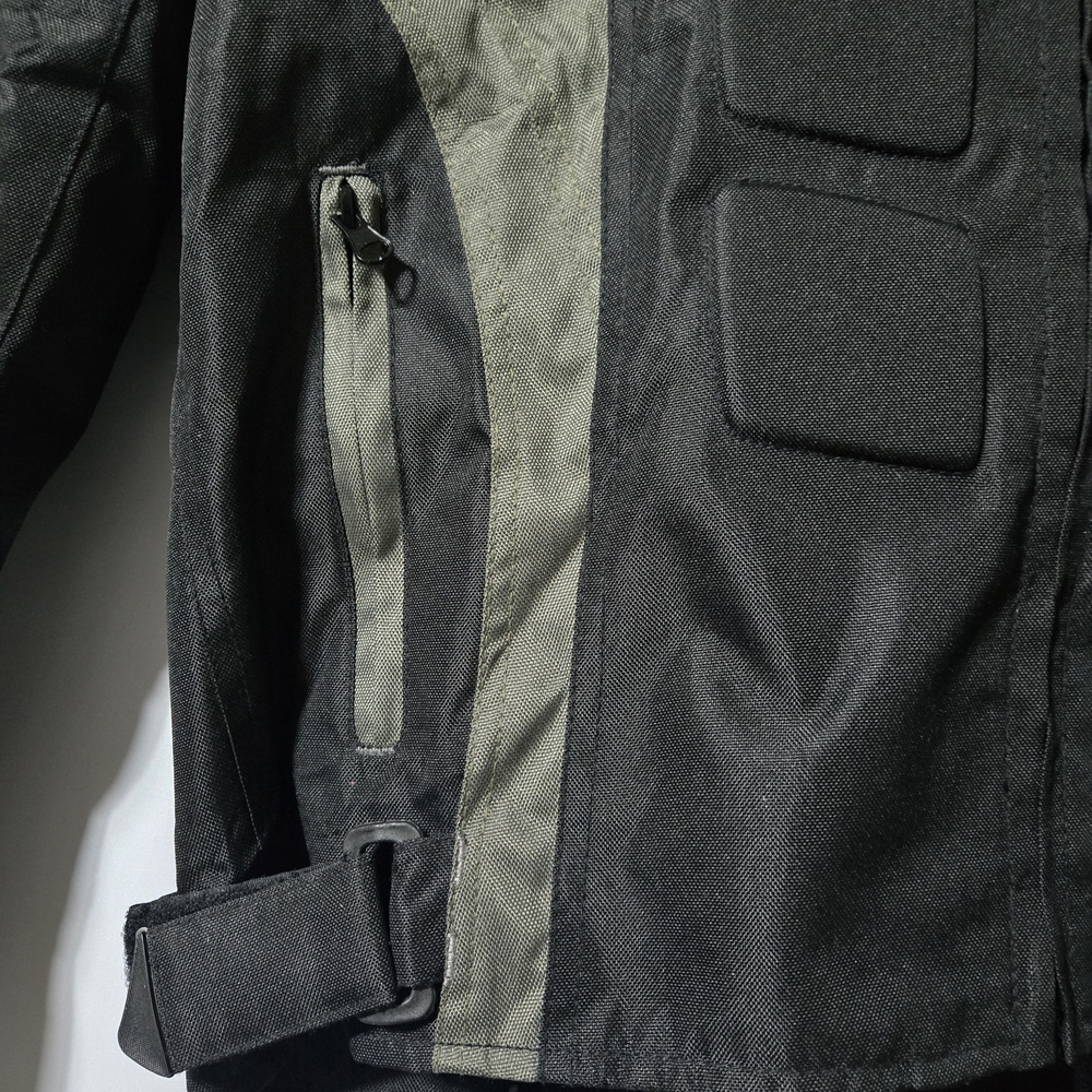 ILM Motorcycle Riding Jacket Men's Size S Black & Gray Jacket NWT - Picture 8 of 13